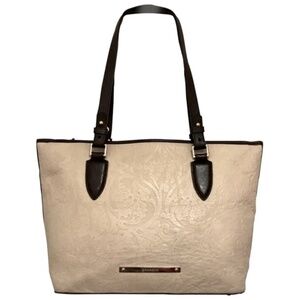 Brahmin Rare Med Asher Paisley Leather